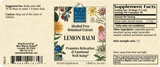 Lemon Balm Alcohol Free Extract (Formerly Melissa Glycerite)