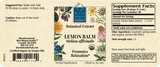 Lemon Balm (Melissa officinalis)