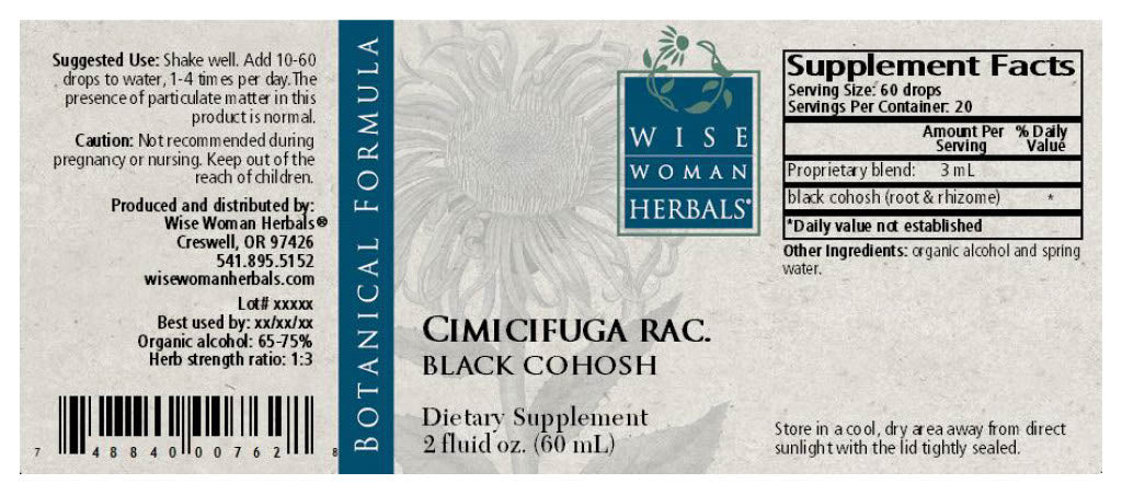Black Cohosh - (Cimicifuga racemosa)