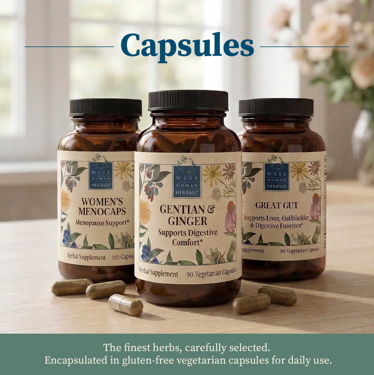 Gentian & Ginger Capsules