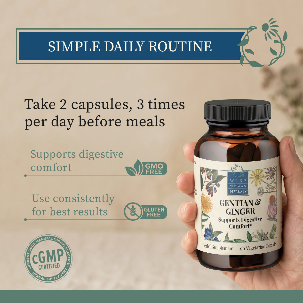 Gentian & Ginger Capsules