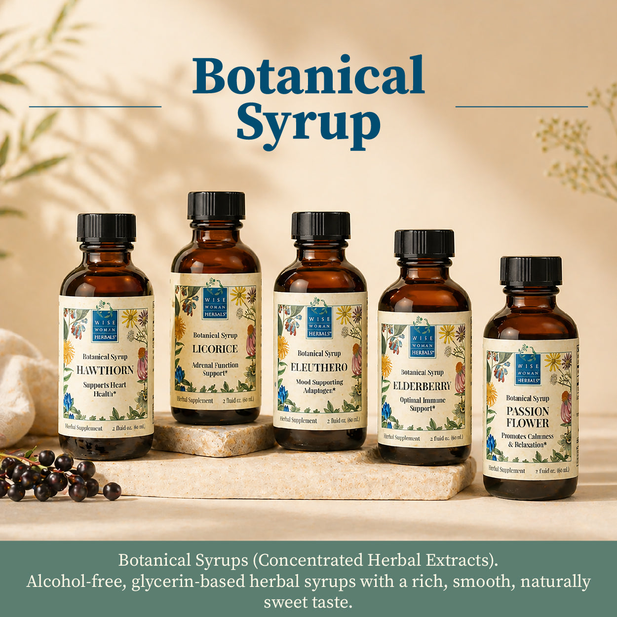 Hawthorn Botanical Syrup (Solid Extract)