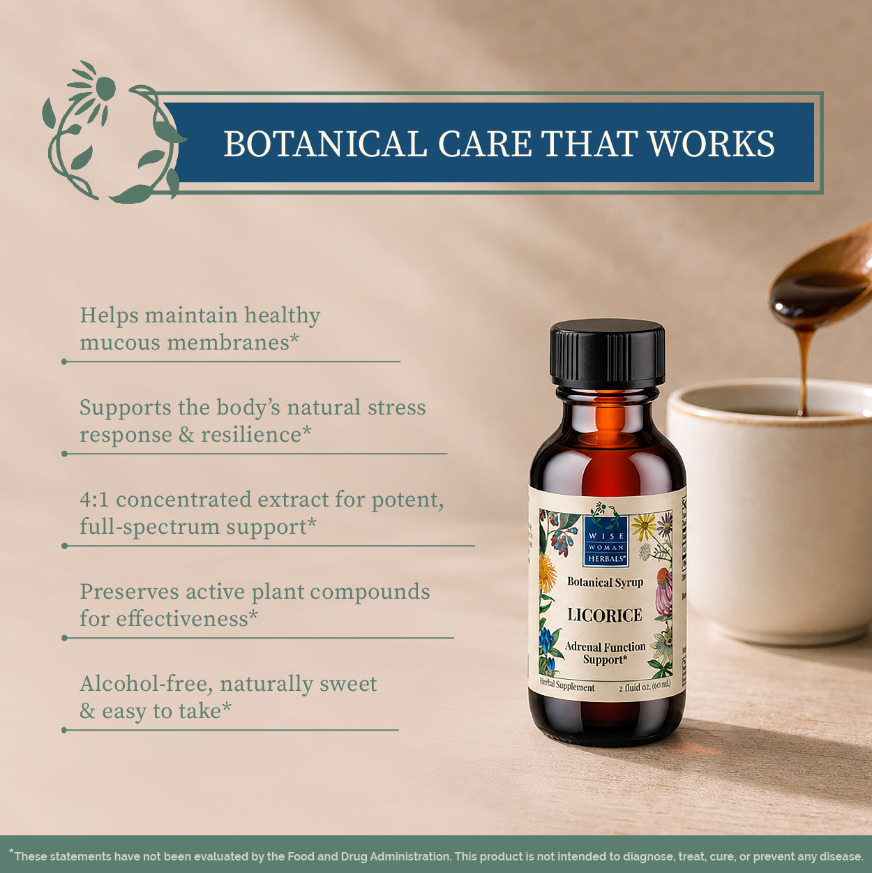 Licorice Botanical Syrup (Solid Extract)