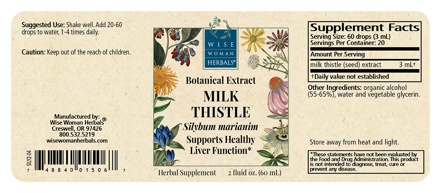 Milk Thistle (Silybum marianum)