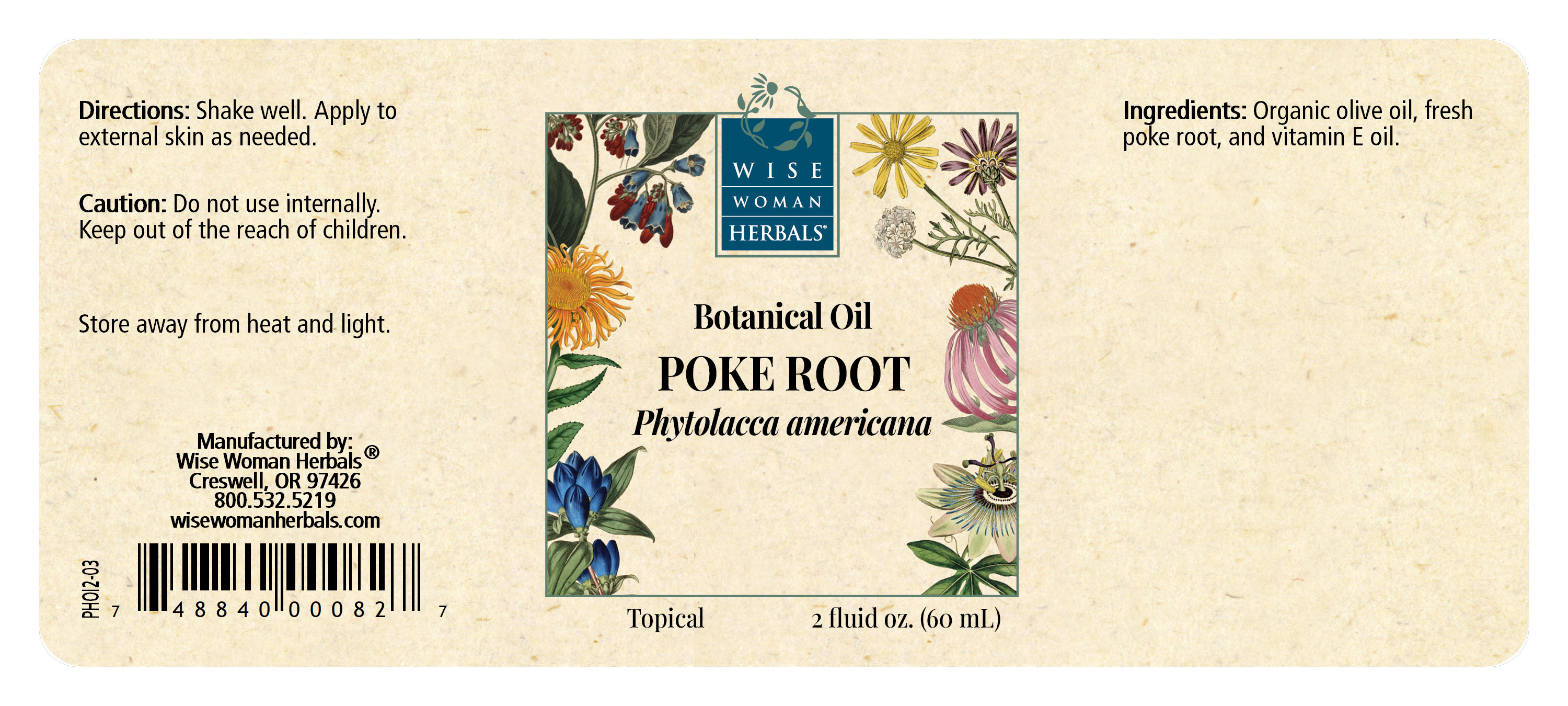 Poke Root (Phytolacca Oil)
