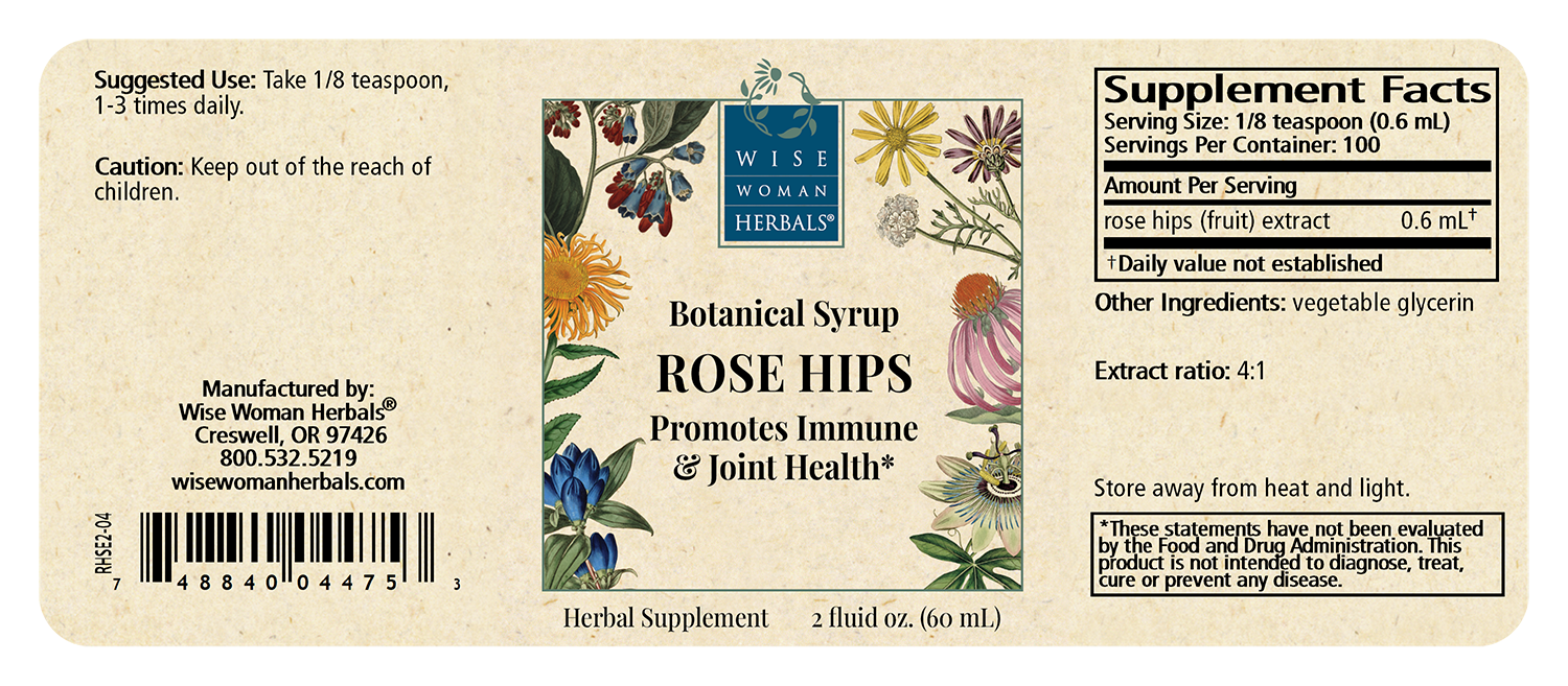 Rose Hips Botanical Syrup (Formerly Solid Extract)