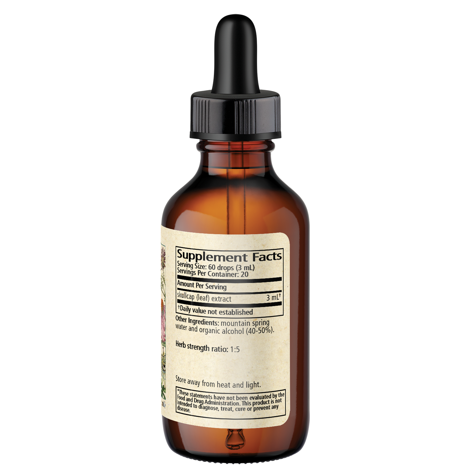 Skullcap (Scutellaria lateriflora) Botanical Extract
