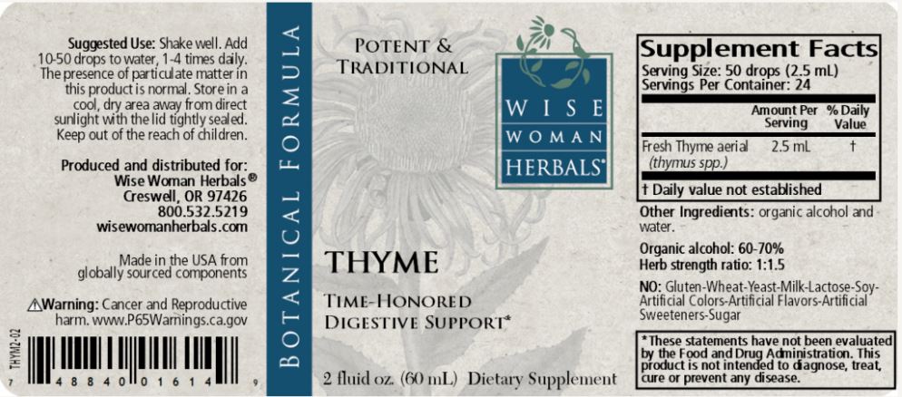 Thyme (Thymus spp.)