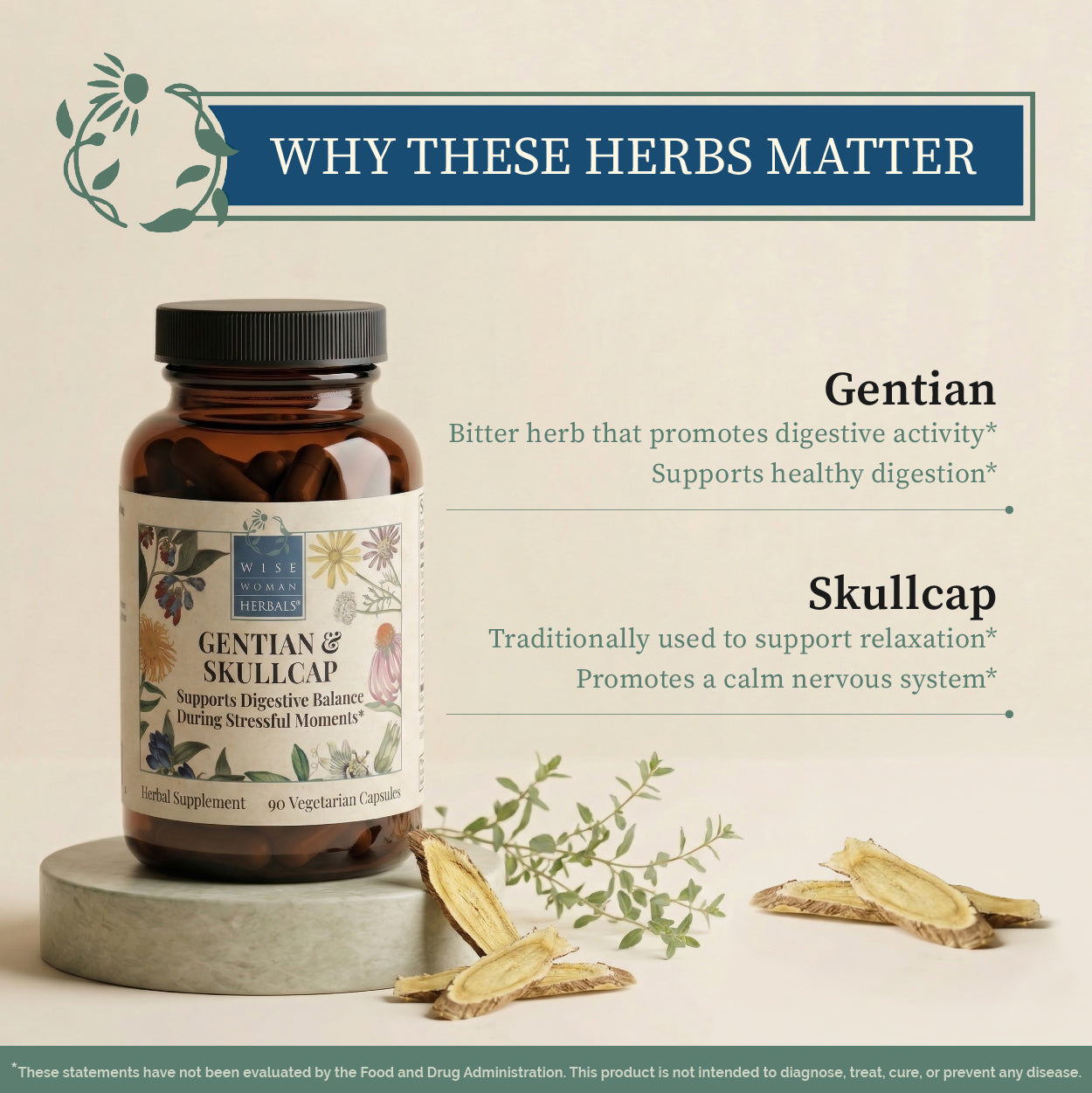 Gentian & Skullcap Capsules
