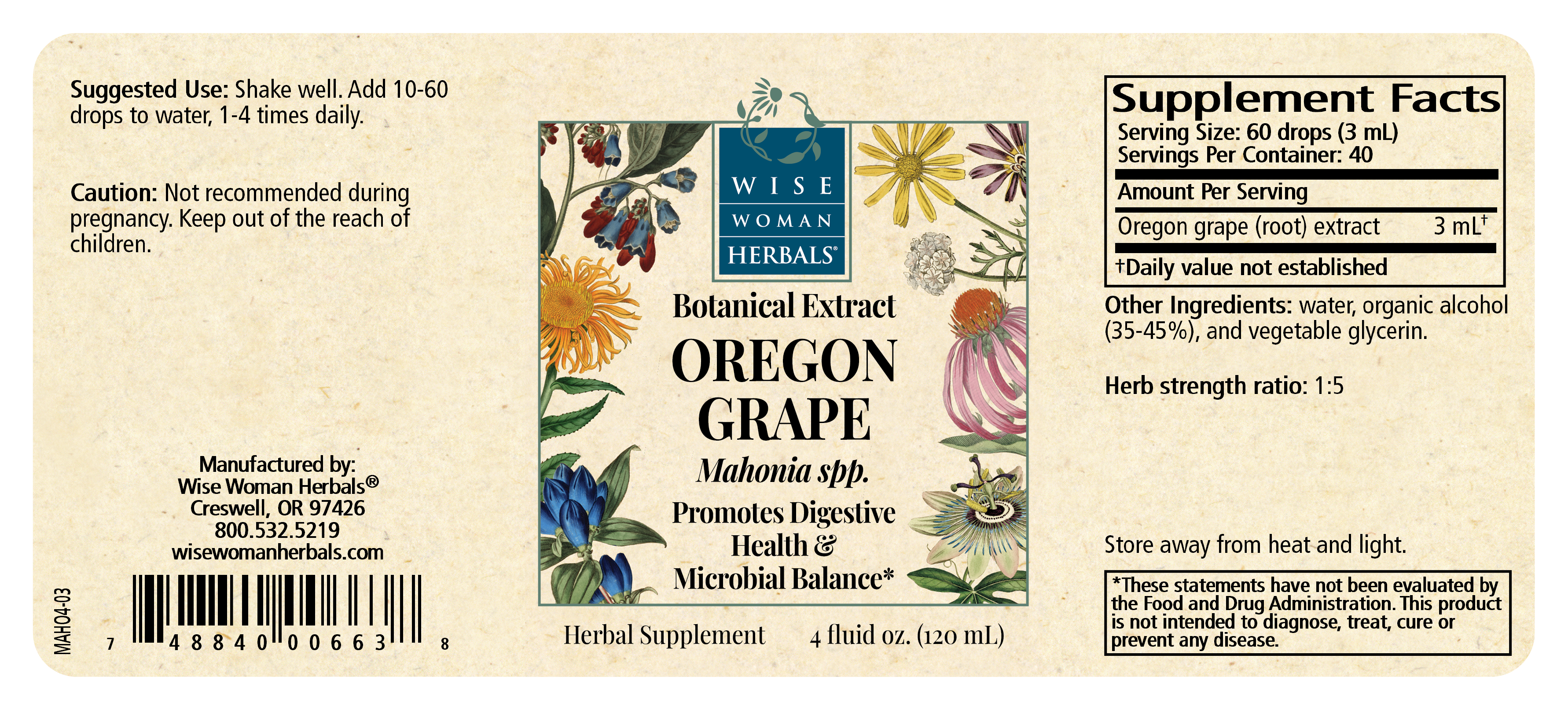 Oregon Grape (Mahonia spp.)
