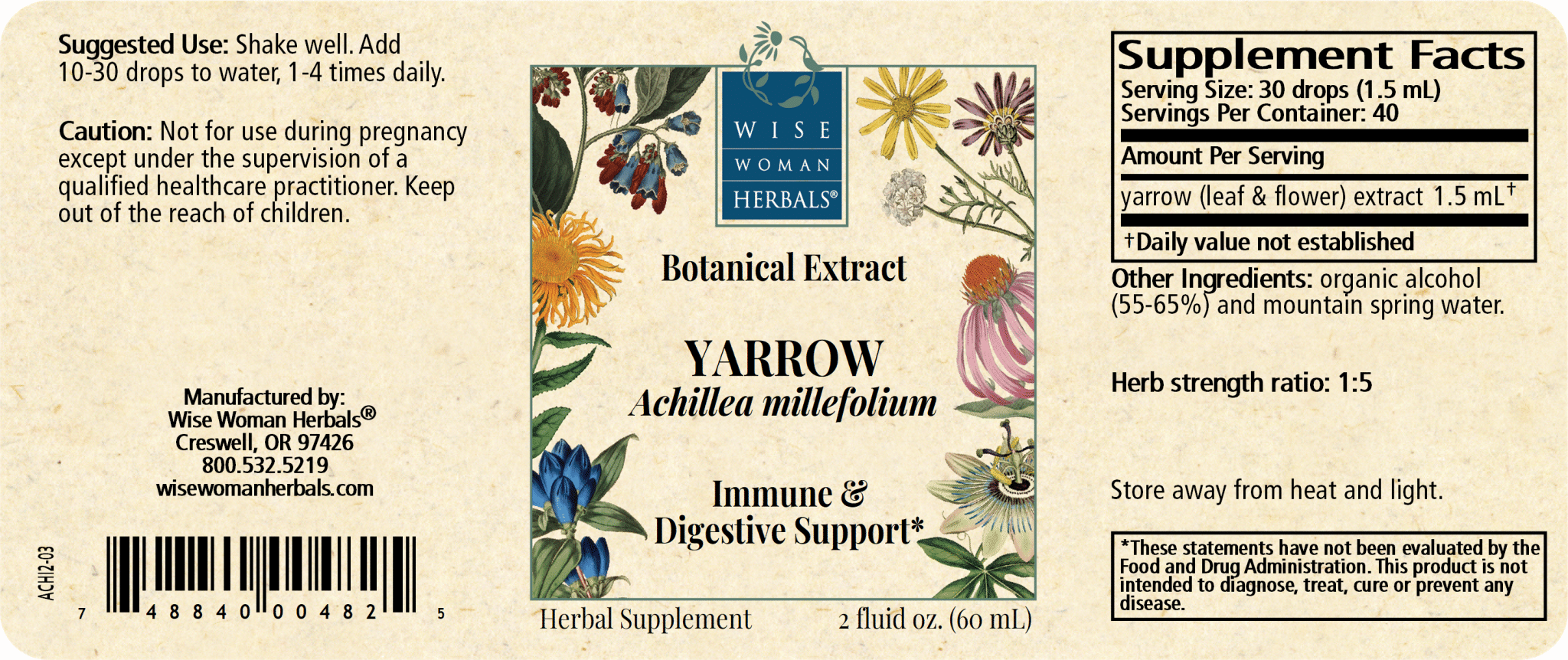 Yarrow (Achillea millefolium)