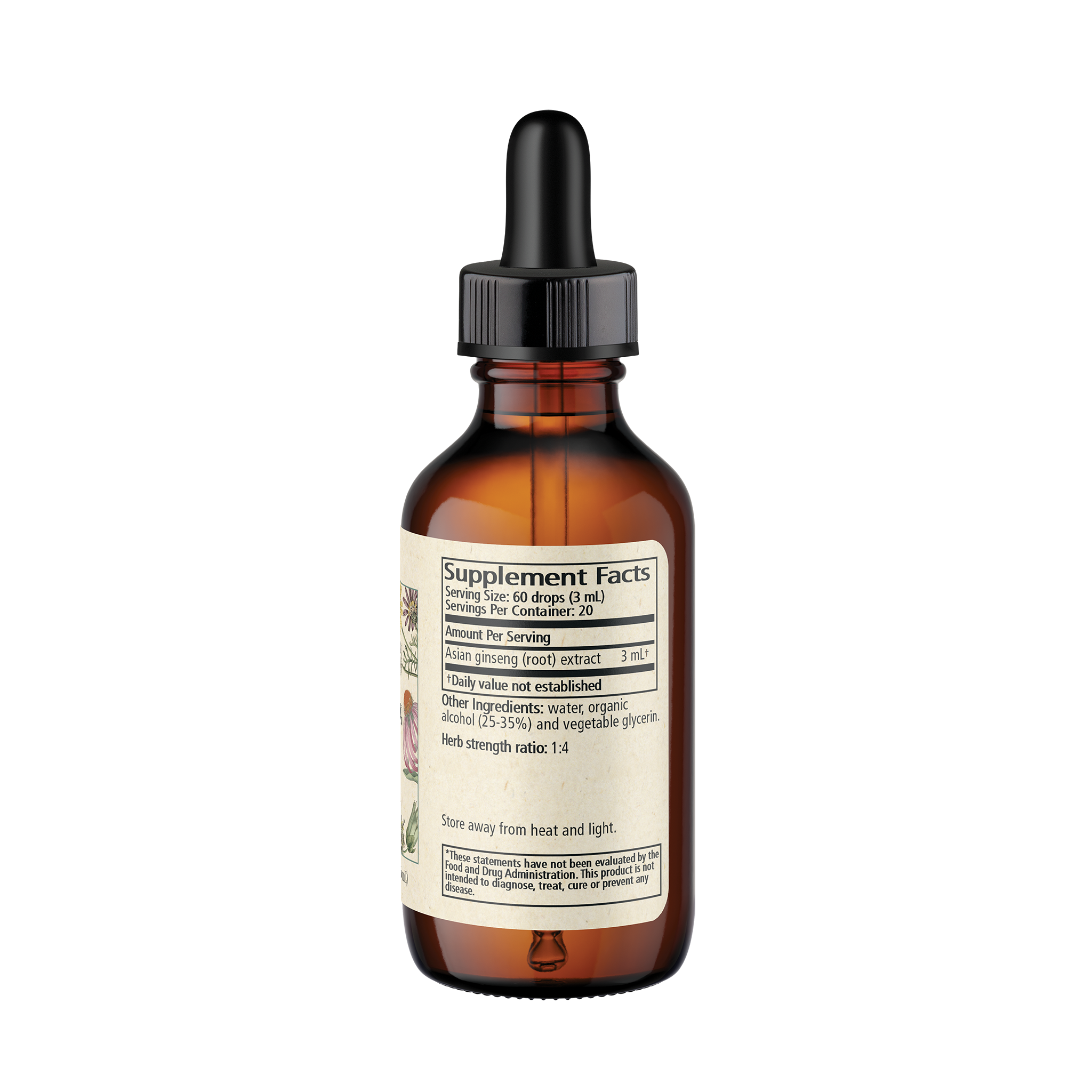 Asian Ginseng (Panax ginseng)