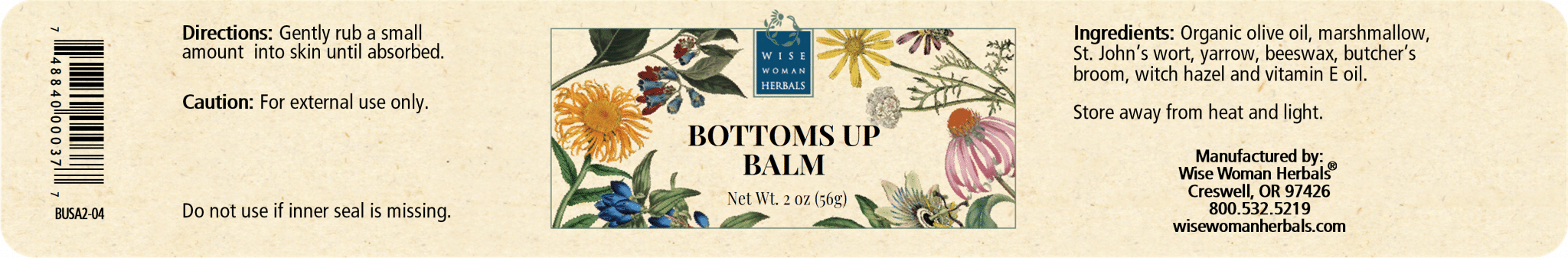 Bottoms Up Balm