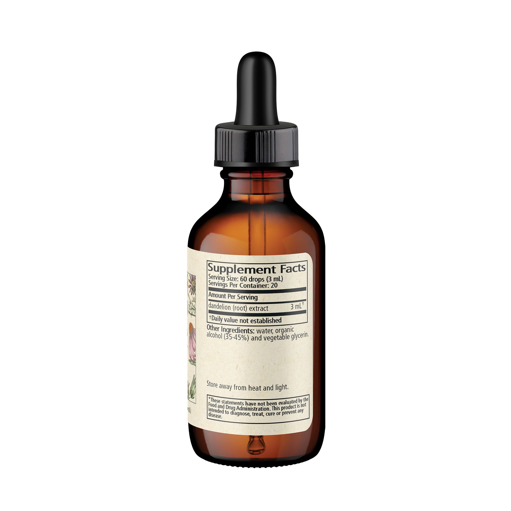 Dandelion (Taraxacum officinale) Root