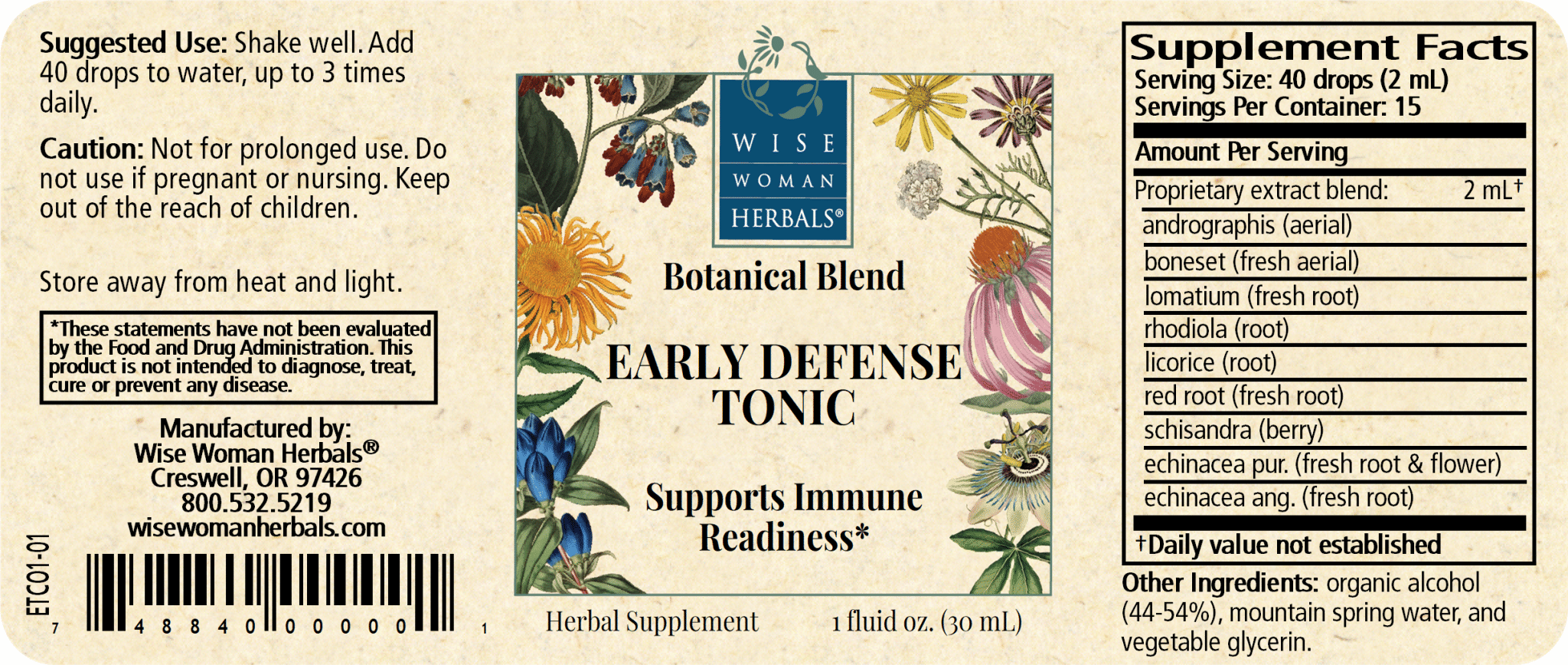 Early Defense Tonic