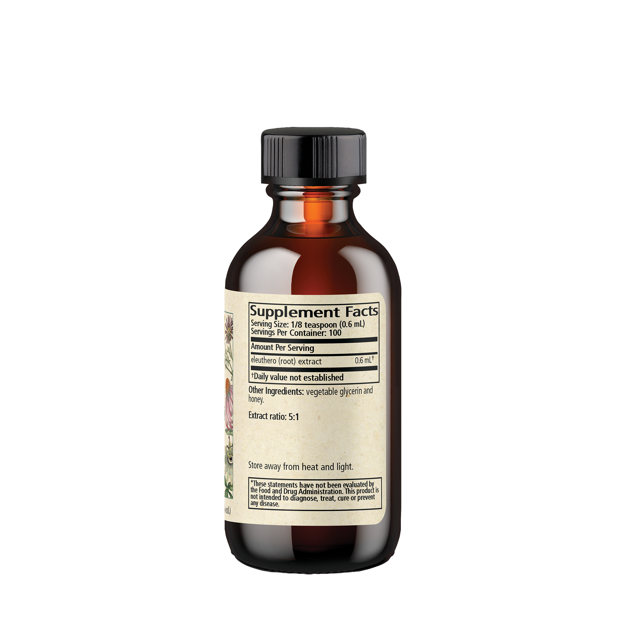 Eleuthero Botanical Syrup (Solid Extract)