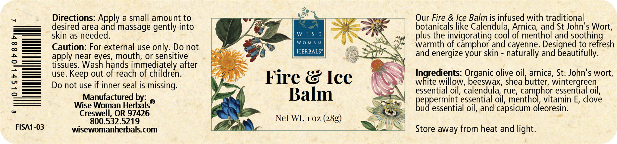 Fire & Ice Muscle Balm