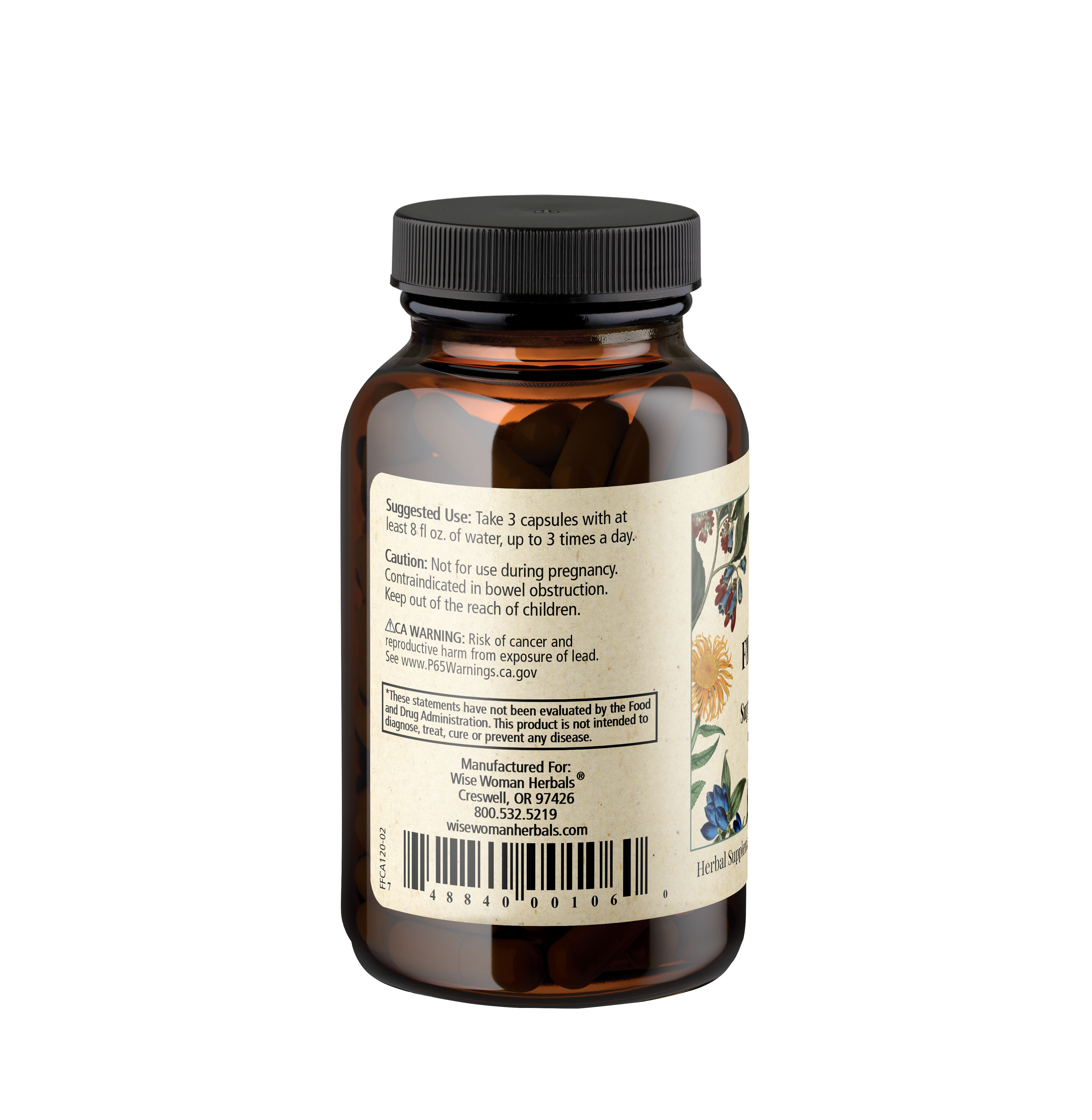 Fiber Flow Capsules 120 count