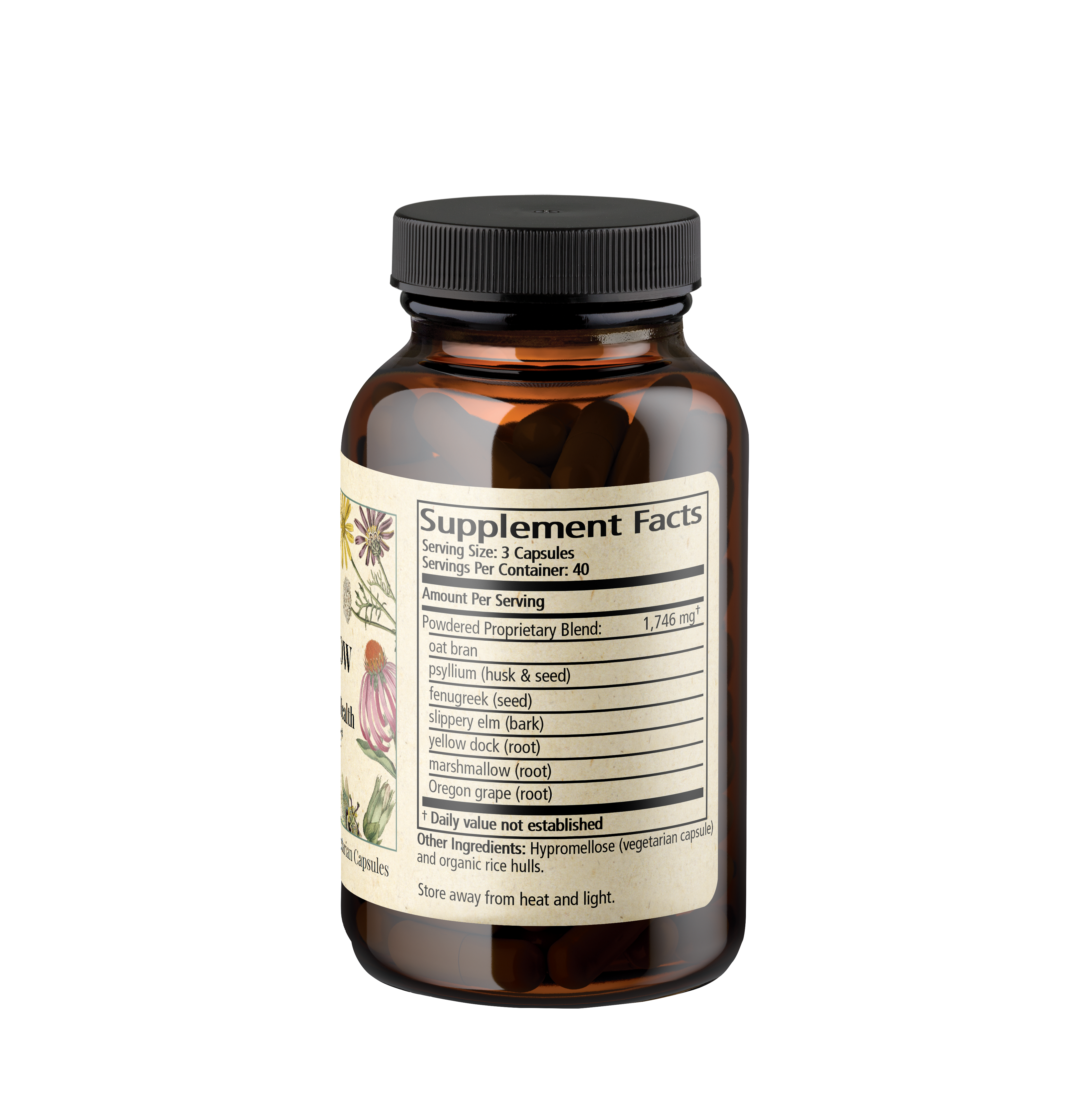 Fiber Flow Capsules 120 count