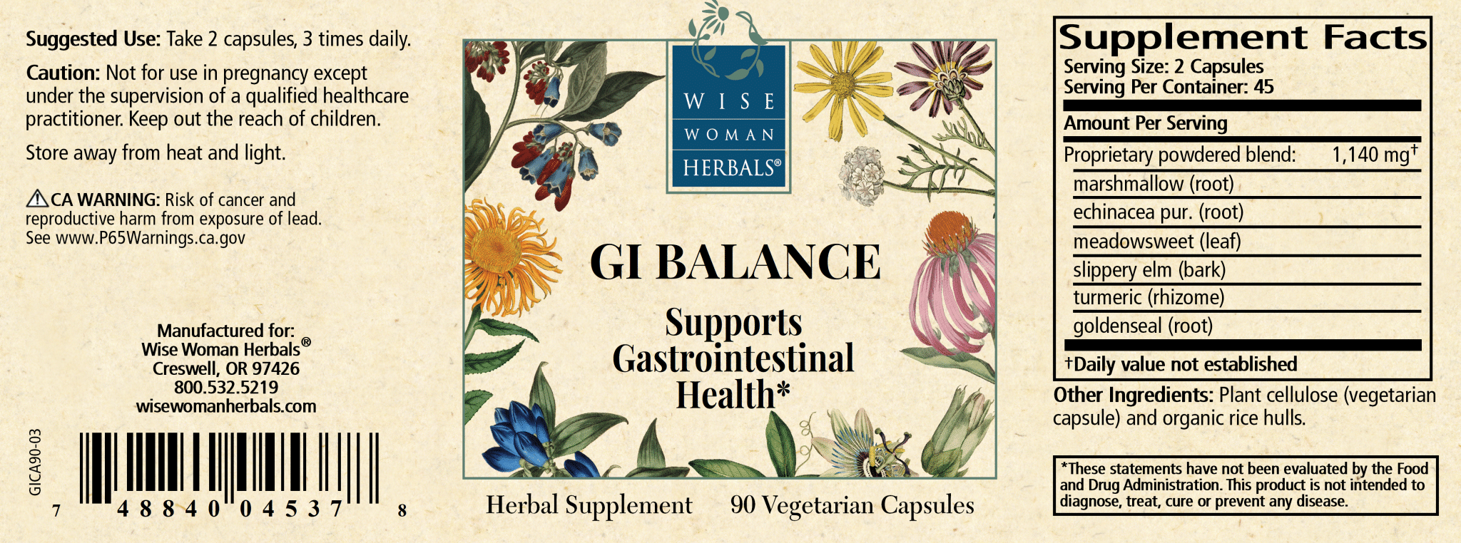 GI Balance (formerly GI Capsules)