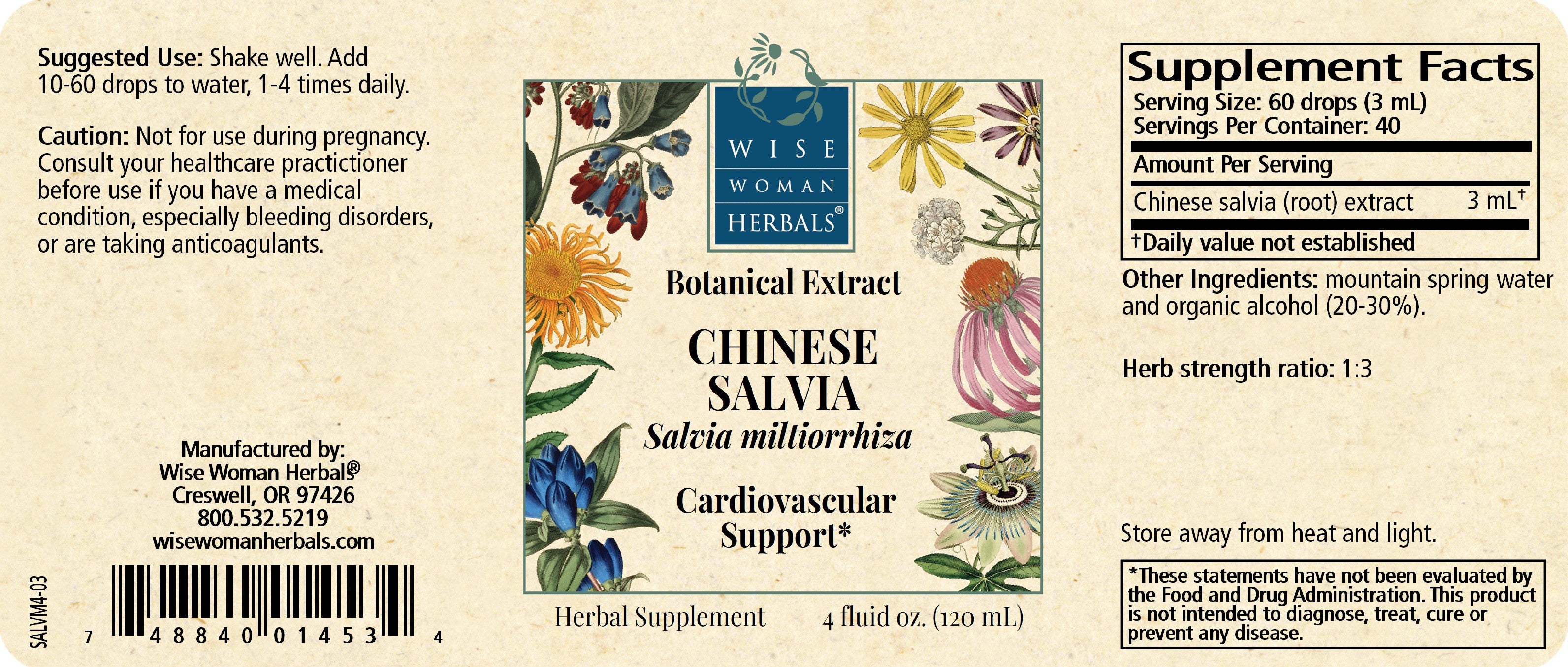 Chinese Salvia (Salvia mil) previously Red Sage/Dan Shen