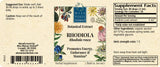 Rhodiola (Rhodiola rosea) Botanical Extract