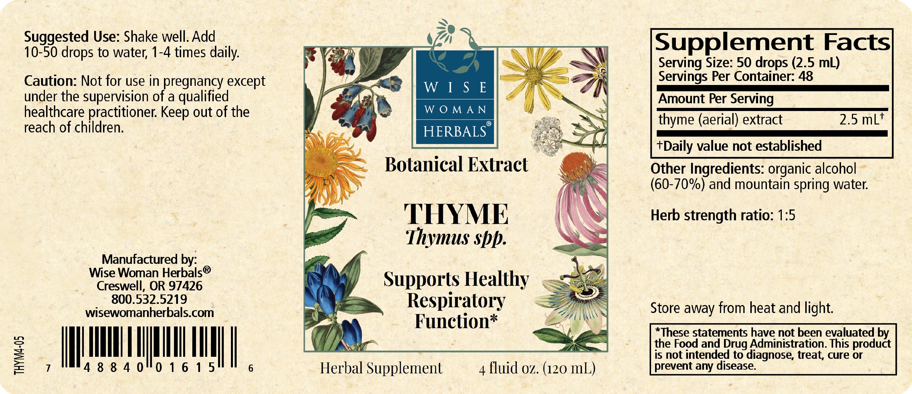 Thyme (Thymus spp.)
