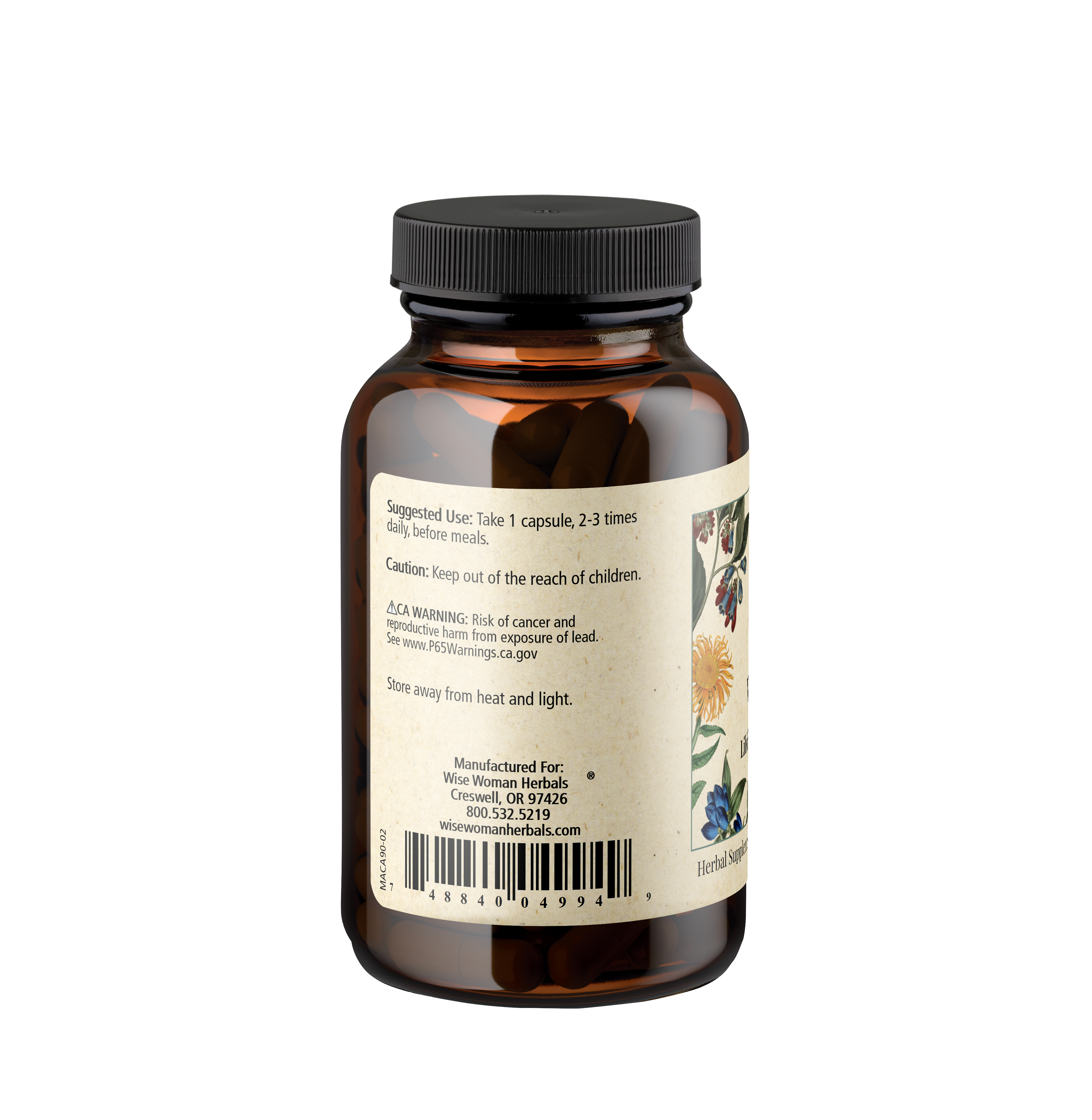 Maca Vitality Capsules - 90 Count