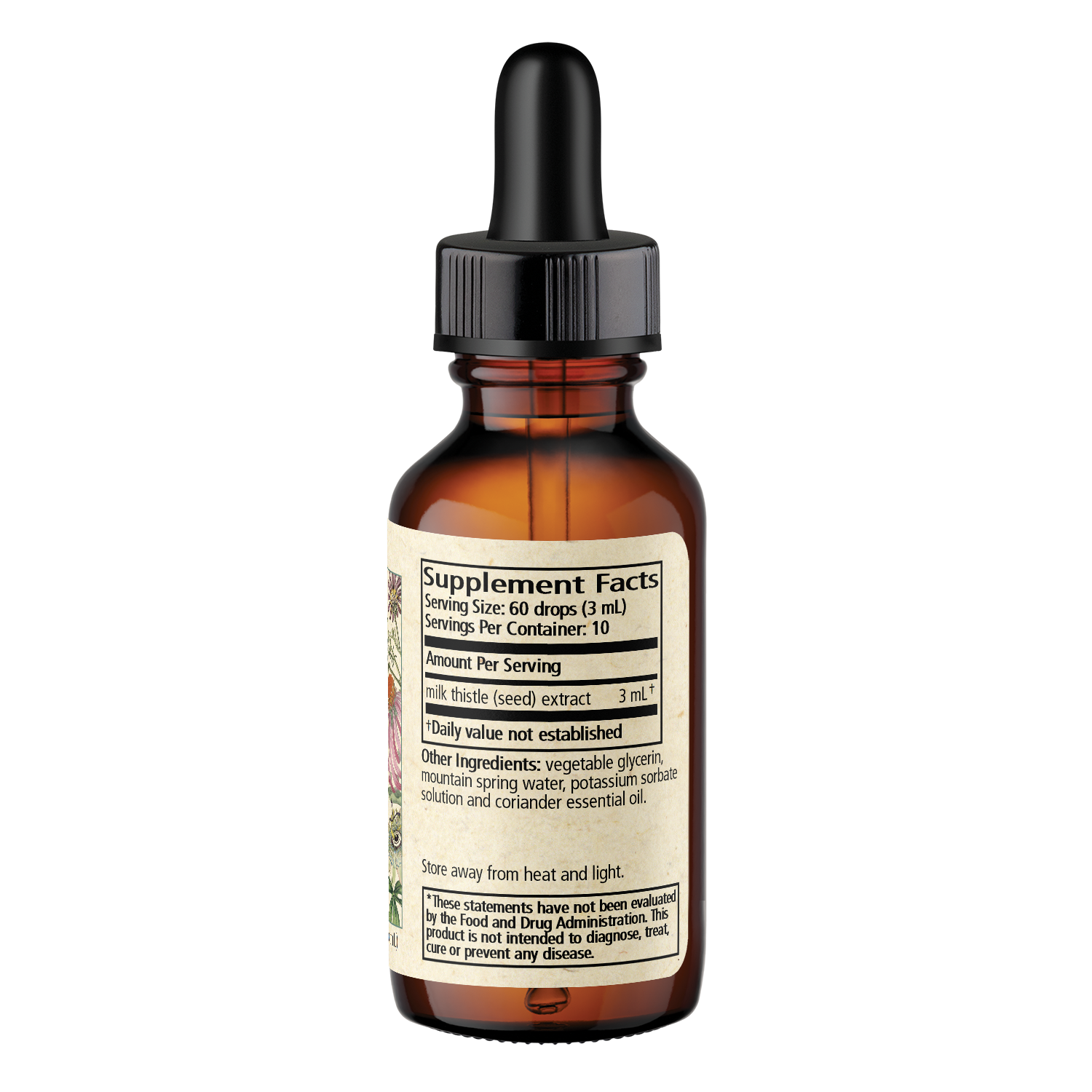 Milk Thistle Alcohol Free Botanical Extract