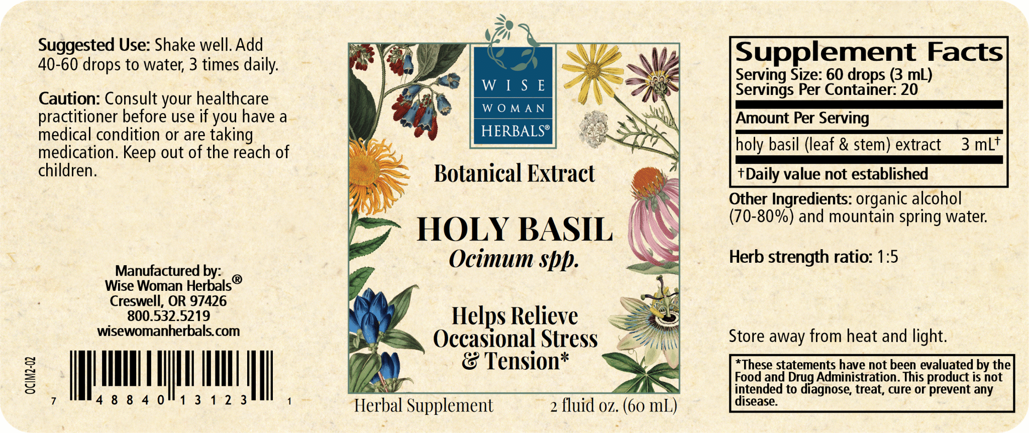 Holy Basil (Ocimum spp.)