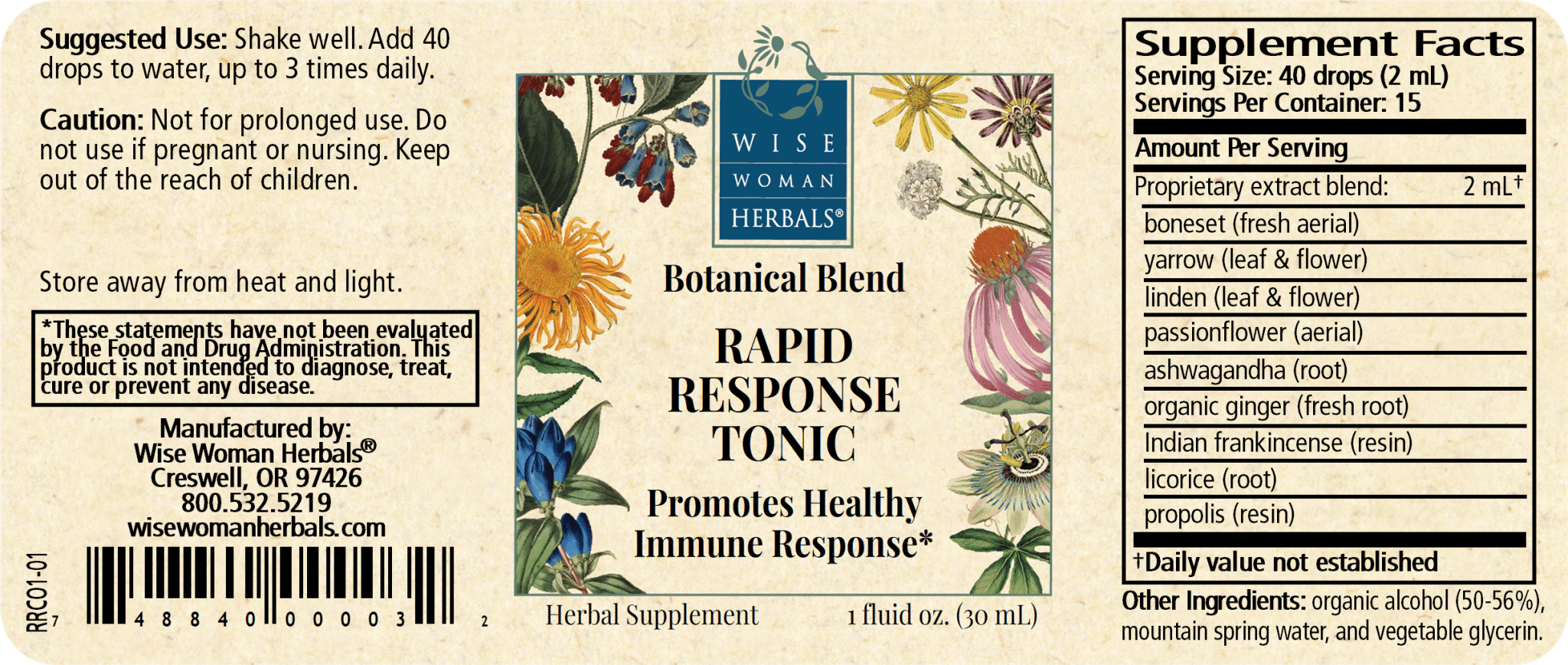 Rapid Response Tonic