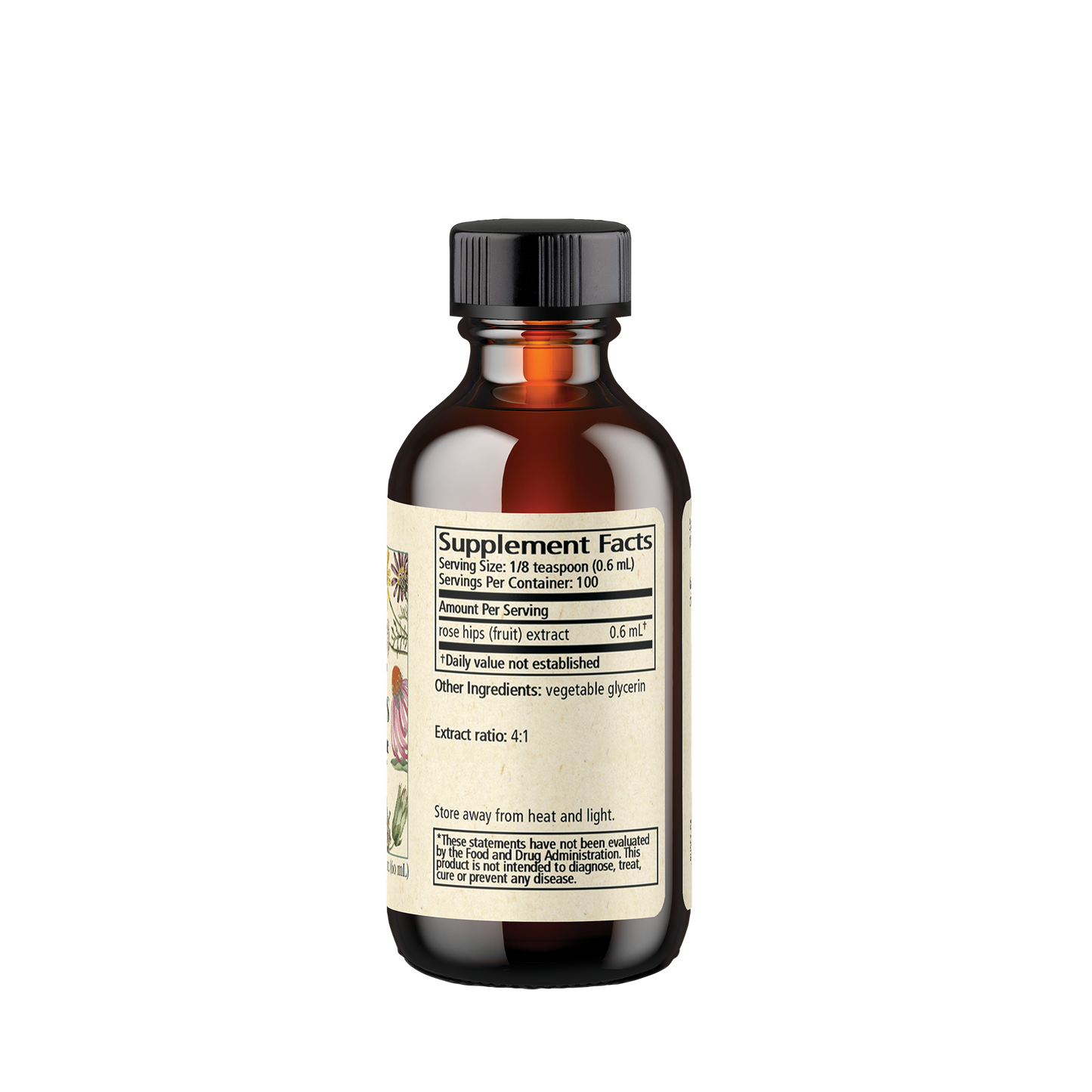 Rose Hips Botanical Syrup (formerly Solid Extract)