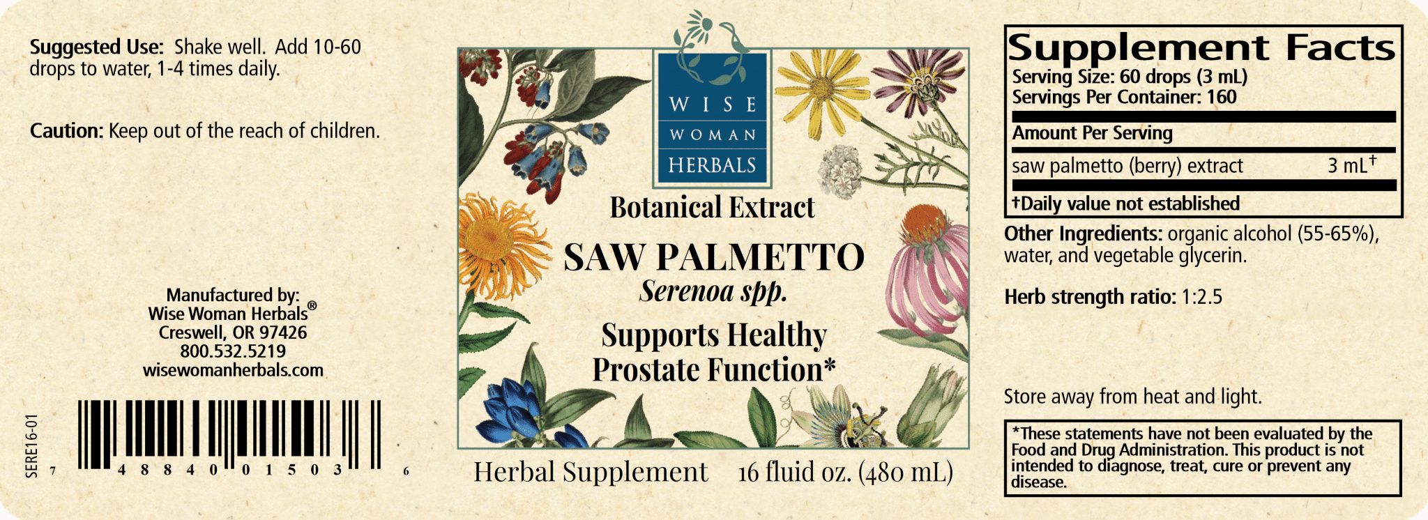 Saw Palmetto (Serenoa spp.)
