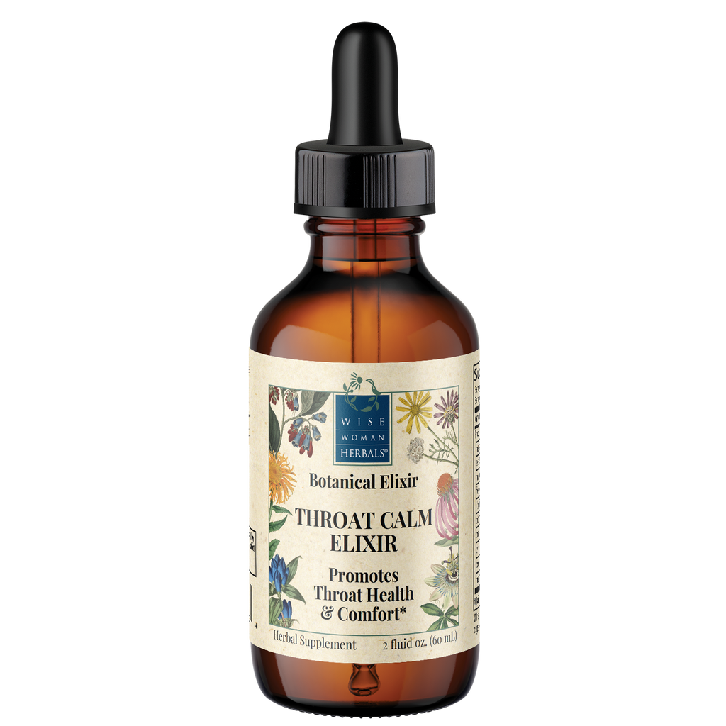 Throat Calm Elixir (formerly Herbal CE I) – Wise Woman Herbals