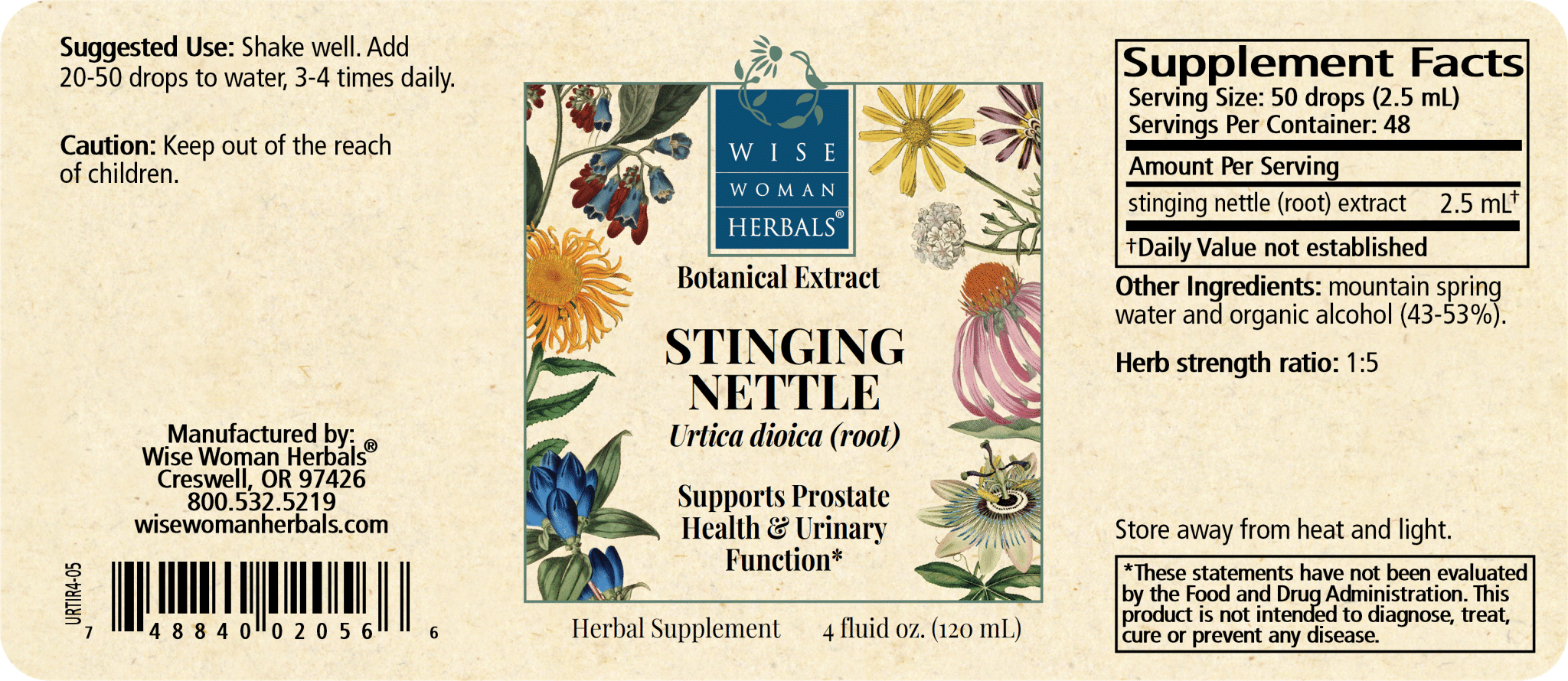 Stinging Nettle Root (Urtica dioica)