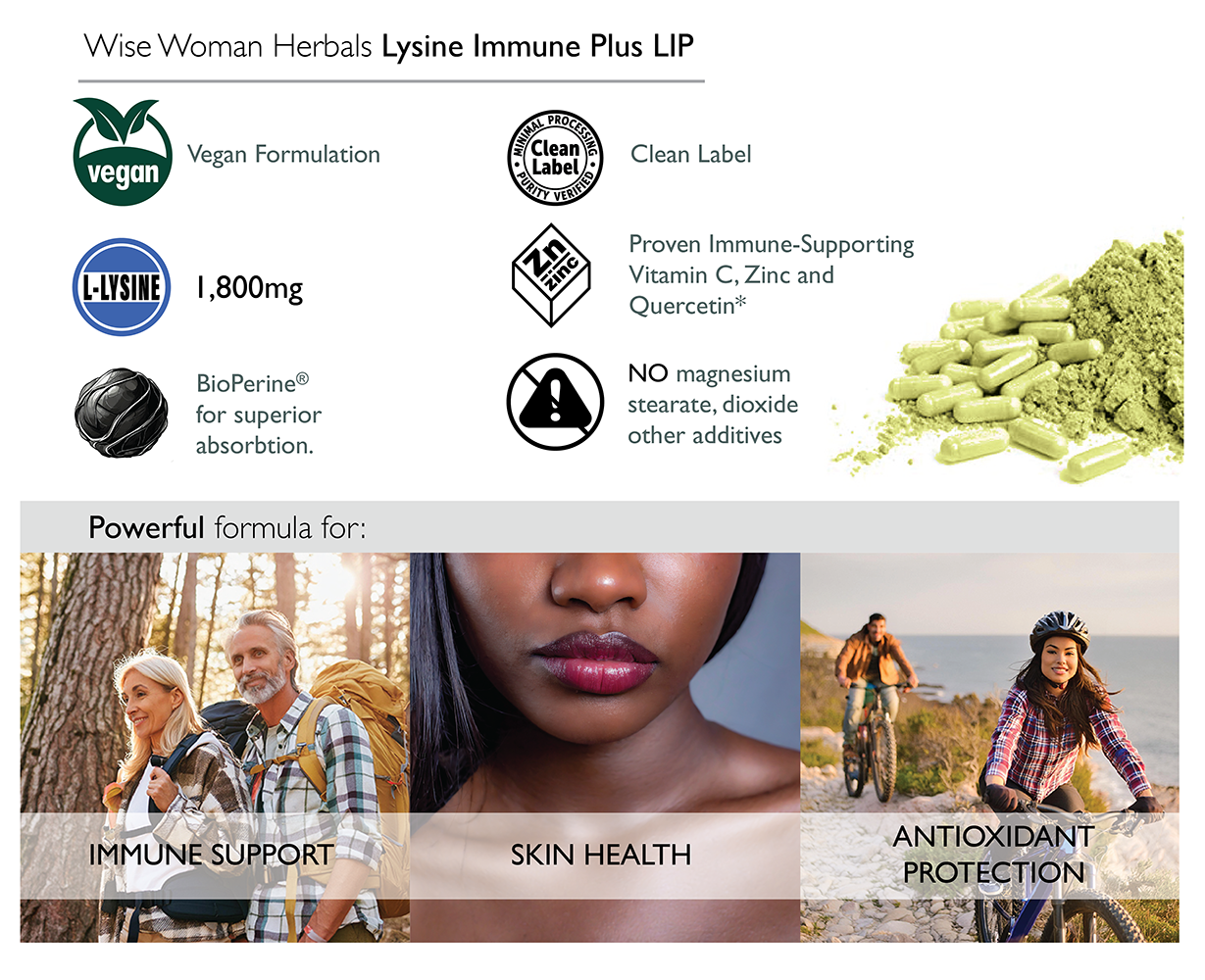 Lysine Immune Plus LIP 120 count