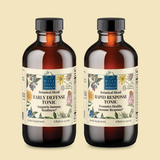 Immune Support Duo: Early Defense & Rapid Response 8 oz Family Size Bundle