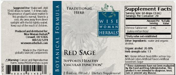 Red Sage/Dan Shen – Wise Woman Herbals