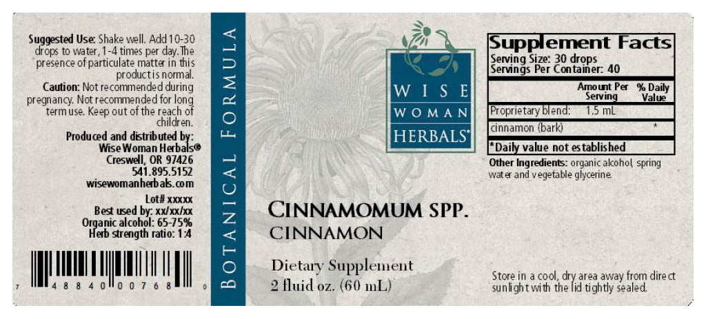 Cinnamon (Cinnamomum spp.)