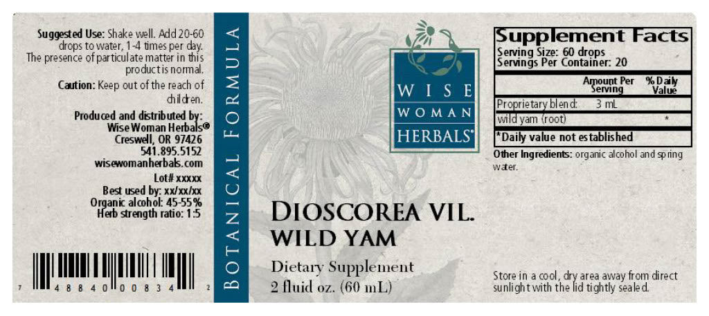 Wild Yam (Dioscorea villosa)