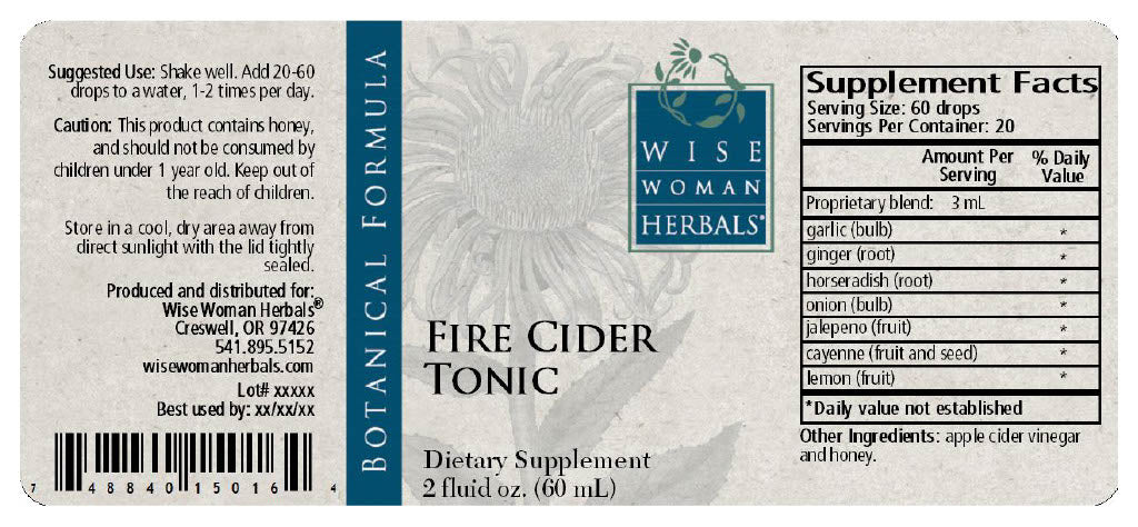 Fire Cider Tonic