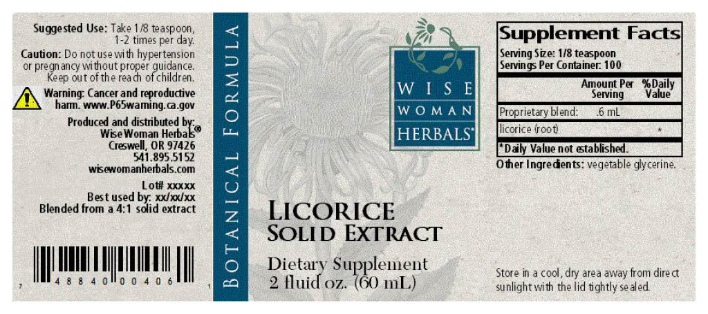 Licorice Root Solid Extract