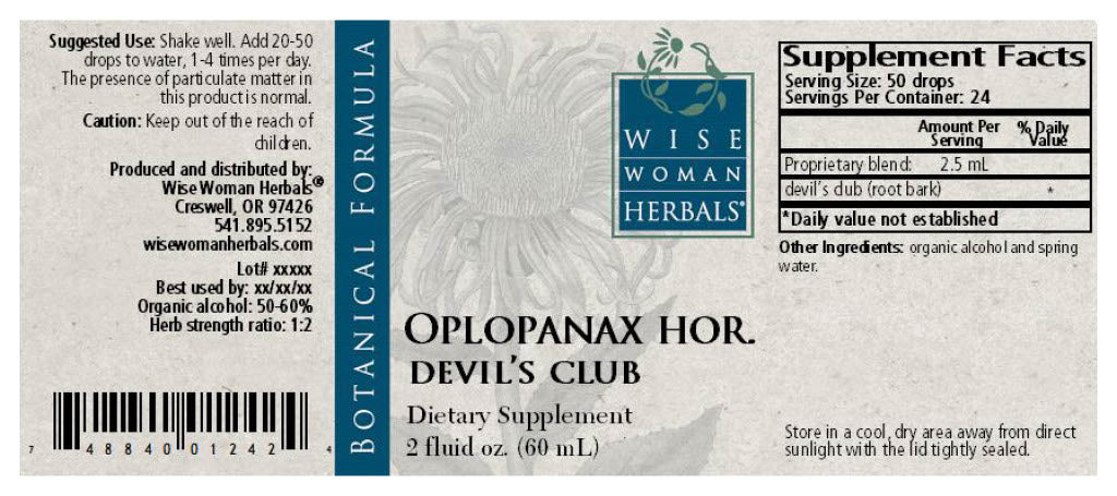 Devil's Club (Oplopanax horridus)