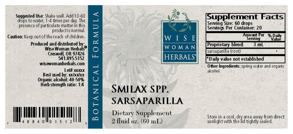 Sarsaparilla (Smilax spp.)