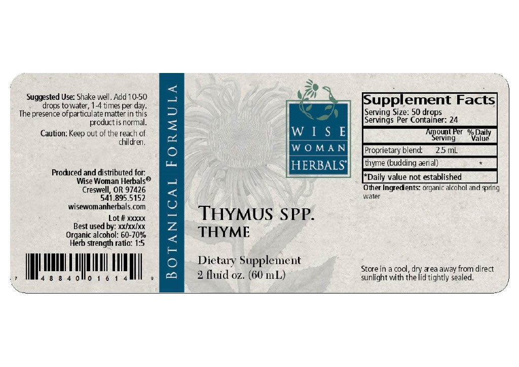 Thyme (Thymus spp.)